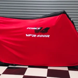 TYGA Bike Dust Cover, Red/Black, Force V4 VFR400R