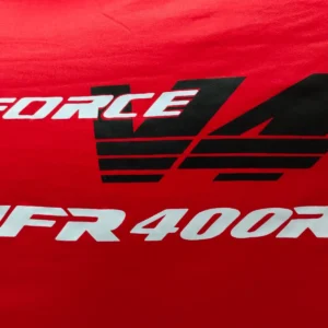 TYGA Bike Dust Cover, Red/Black, Force V4 VFR400R