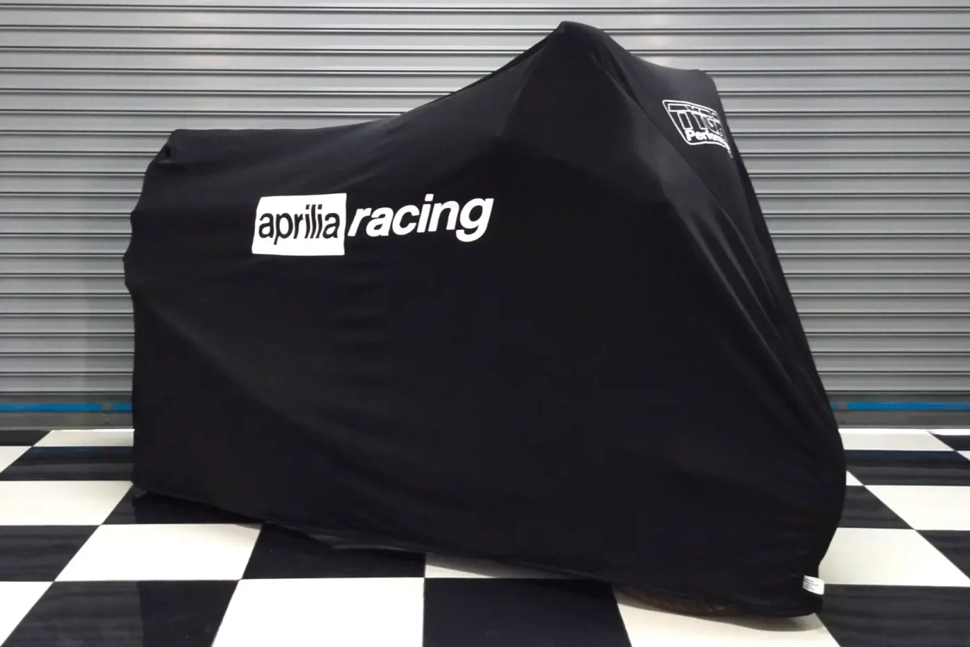 TYGA Bike Dust Cover, Black, Aprilia Racing (Street)
