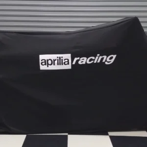 TYGA Bike Dust Cover, Black, Aprilia Racing (Street)