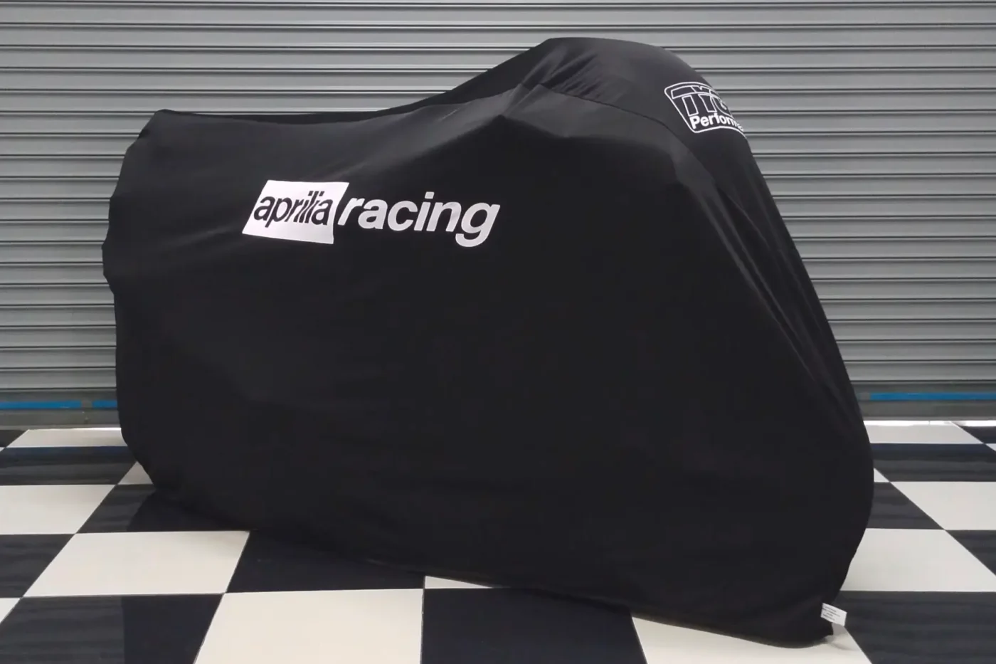 TYGA Bike Dust Cover, Black, Aprilia Racing (Race)