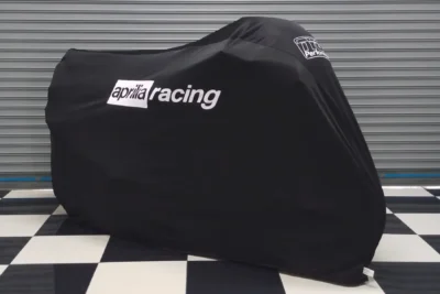 TYGA Bike Dust Cover, Black, Aprilia Racing (Race)