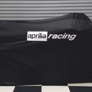 TYGA Bike Dust Cover, Black, Aprilia Racing (Race)