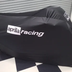 TYGA Bike Dust Cover, Black, Aprilia Racing (Race)
