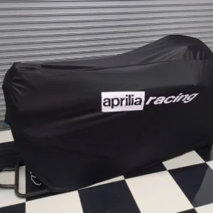 TYGA Bike Dust Cover, Black, Aprilia Racing (Race)