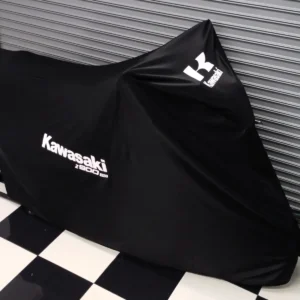 TYGA Bike Dust Cover, Black, Kawasaki Z900RS, Naked bike size.