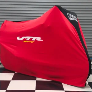 TYGA Bike Dust Cover, Red/Black, VTR Racing (Street)