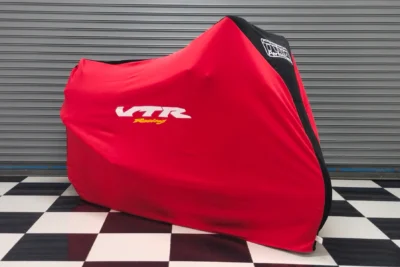 TYGA Bike Dust Cover, Red/Black, VTR Racing (Street)