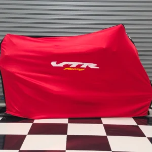 TYGA Bike Dust Cover, Red/Black, VTR Racing (Street)