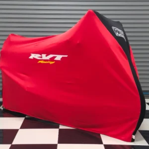 TYGA Bike Dust Cover, Red/Black, RVT Racing (Street)