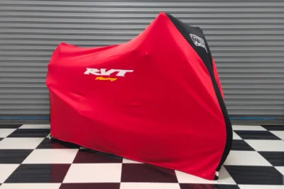 TYGA Bike Dust Cover, Red/Black, RVT Racing (Street)