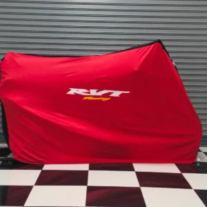 TYGA Bike Dust Cover, Red/Black, RVT Racing (Street)