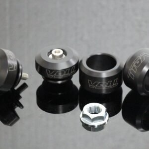 Axle Slider Kit, (Black) Ninja 400/500