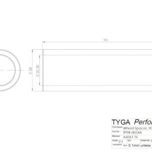 Wheel, Front, Aluminium Spacer kit RVF400 NC35