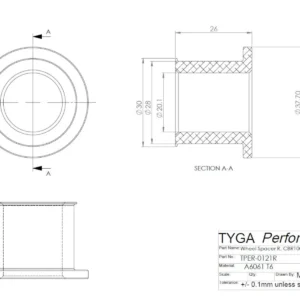 Wheel Spacer, R