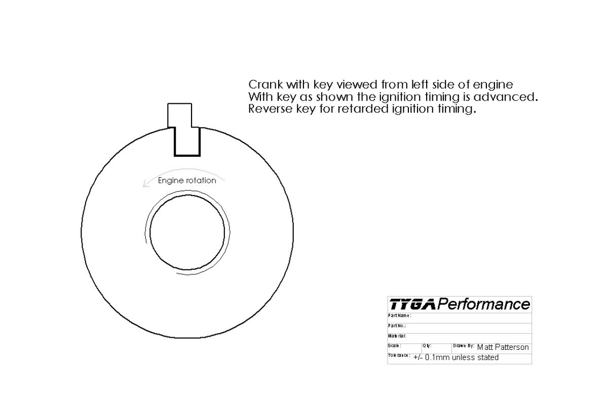 Woodruff Key, Offset, 4 Degrees, NSR250 Woodruff Key, Offset, 4 Degrees, NSR250