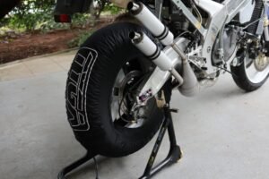 Tyre Warmers, Tyre Warmers, Moto3/GP125, Black