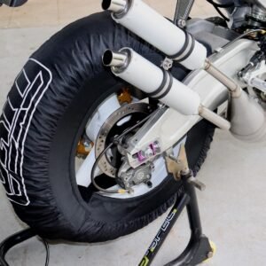 Tyre Warmers, Tyre Warmers, Moto3/GP125, Black