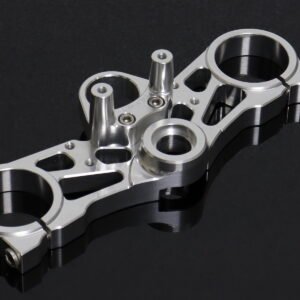 Top Triple Clamp Set, CNC Silver, RGV250 VJ22