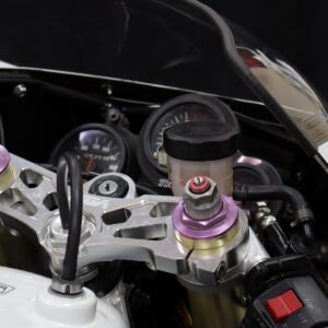 Top Triple Clamp Set, CNC Silver, RGV250 VJ22