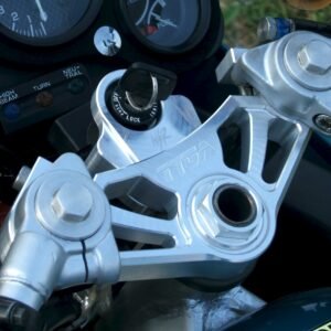 Top Triple Clamp Set, CNC Silver, NSR150SP