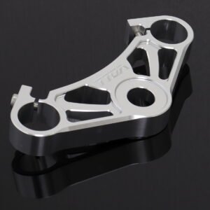 Top Triple Clamp Set, CNC Silver, NSR150SP