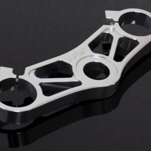 Top Triple Clamp, CNC Silver, Honda SP2