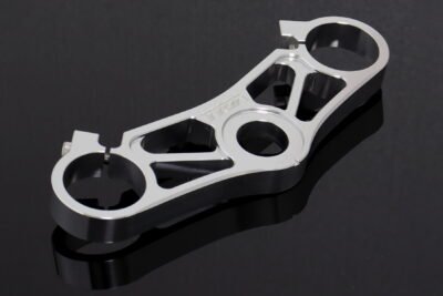 Top Triple Clamp, CNC Silver, Honda SP2