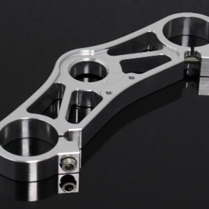 Top Triple Clamp, CNC Silver, Honda SP2