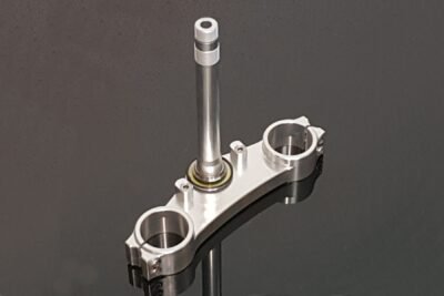 Lower Triple Clamp, Silver, Race, NX5 Forks to fit NSR250 MC21/28