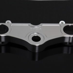 Top Triple Clamp Set, CNC Silver, Hawk/Bros