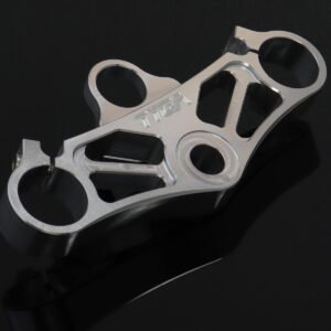 Top Triple Clamp Set, CNC Silver, RGV250 VJ23