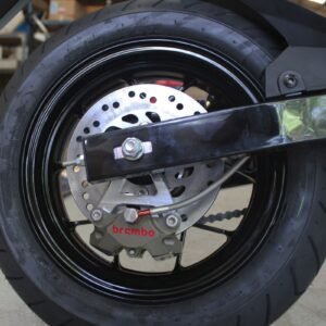 Bracket, Rear Brake, 84 mm Brembo Conversion, Silver, MSX125 Grom