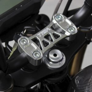 Handlebar Clamp, Monkey 125, MSX125 Grom, Silver