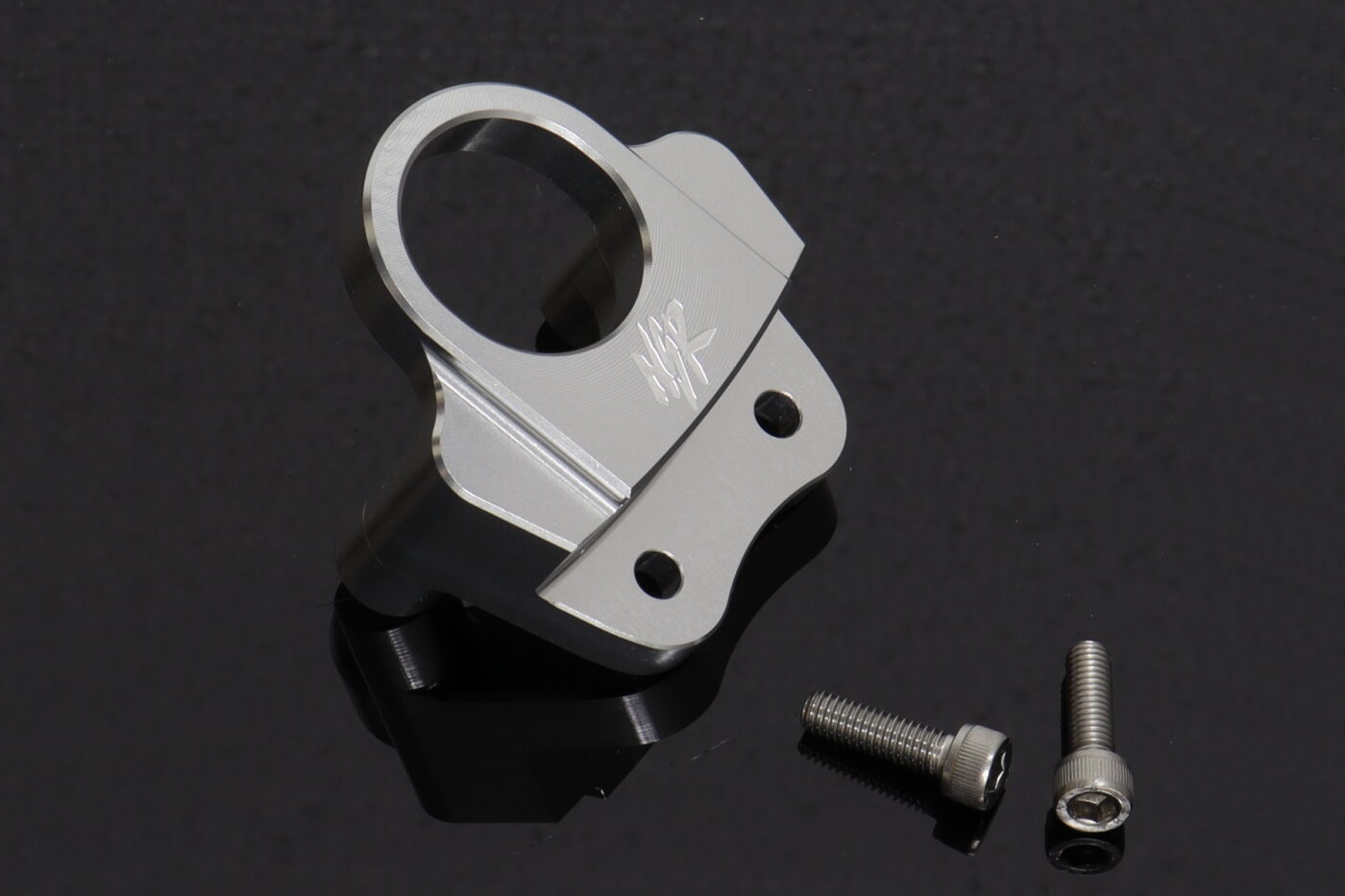 Ignition Switch Holder, CNC Silver, NSR150SP