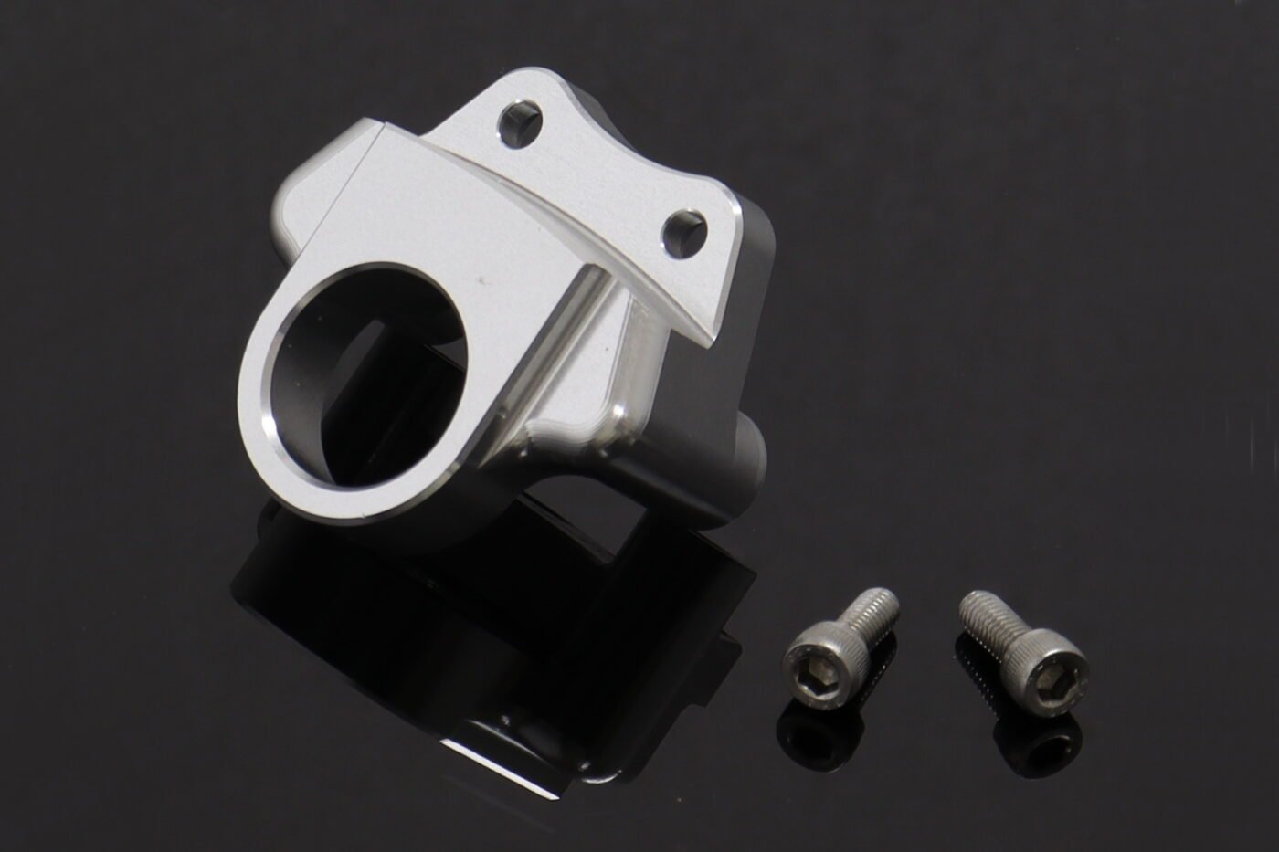 Ignition Switch Holder, CNC Silver, Honda SP1/SP2