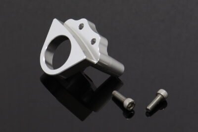 Ignition Switch Holder, CNC Silver, Suzuki RGV250 VJ23
