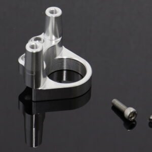 Ignition Switch Holder, CNC Silver, Suzuki RGV250 VJ23