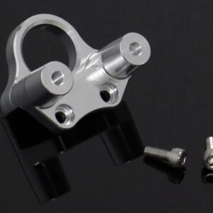 Ignition Switch Holder, CNC Silver, Suzuki SV650