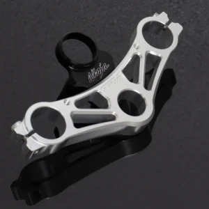 Top Triple Clamp Set, CNC Silver, KRR150ZX