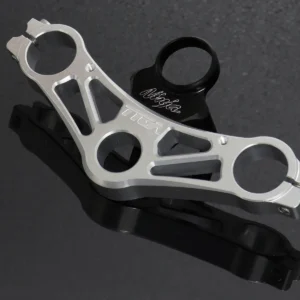 Top Triple Clamp Set, CNC Silver, KRR150ZX