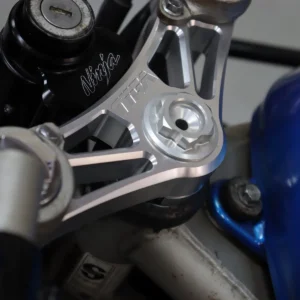 Top Triple Clamp Set, CNC Silver, KRR150ZX
