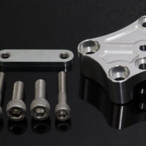 Bracket, Front Brake, 40 mm Brembo Conversion, Silver, Kawasaki Ninja 400/500