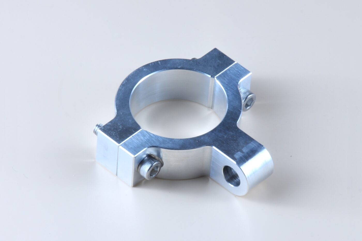 Headstock Mounting Bracket, Silver Ninja 400/500