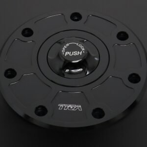 Tank Filler Cap, Keyless, Racing Type, KTM, 7 Hole (Forward Filler Hole Type)