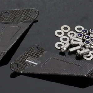 Exhaust Hanger Stay, Pair, Carbon, RGV250, VJ23