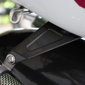 Exhaust Hanger Stay Right, Carbon, RGV250 VJ23