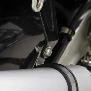 Exhaust Hanger Stay Right, Carbon, RGV250 VJ23