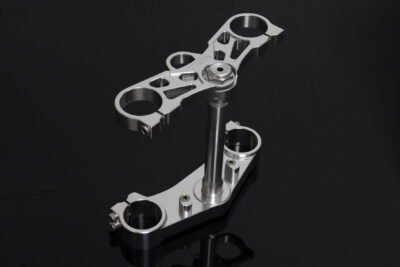 Triple Clamp Set, CNC Silver, RGV250 VJ22