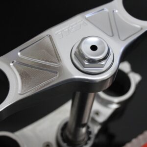 Triple Clamp Set, CNC Silver, Race, NX5 Forks to fit NSR250 MC21/28